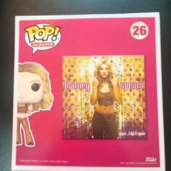 Super Rare funko pop Britney Spears Special Edition Brand New - Picture 2 of 4